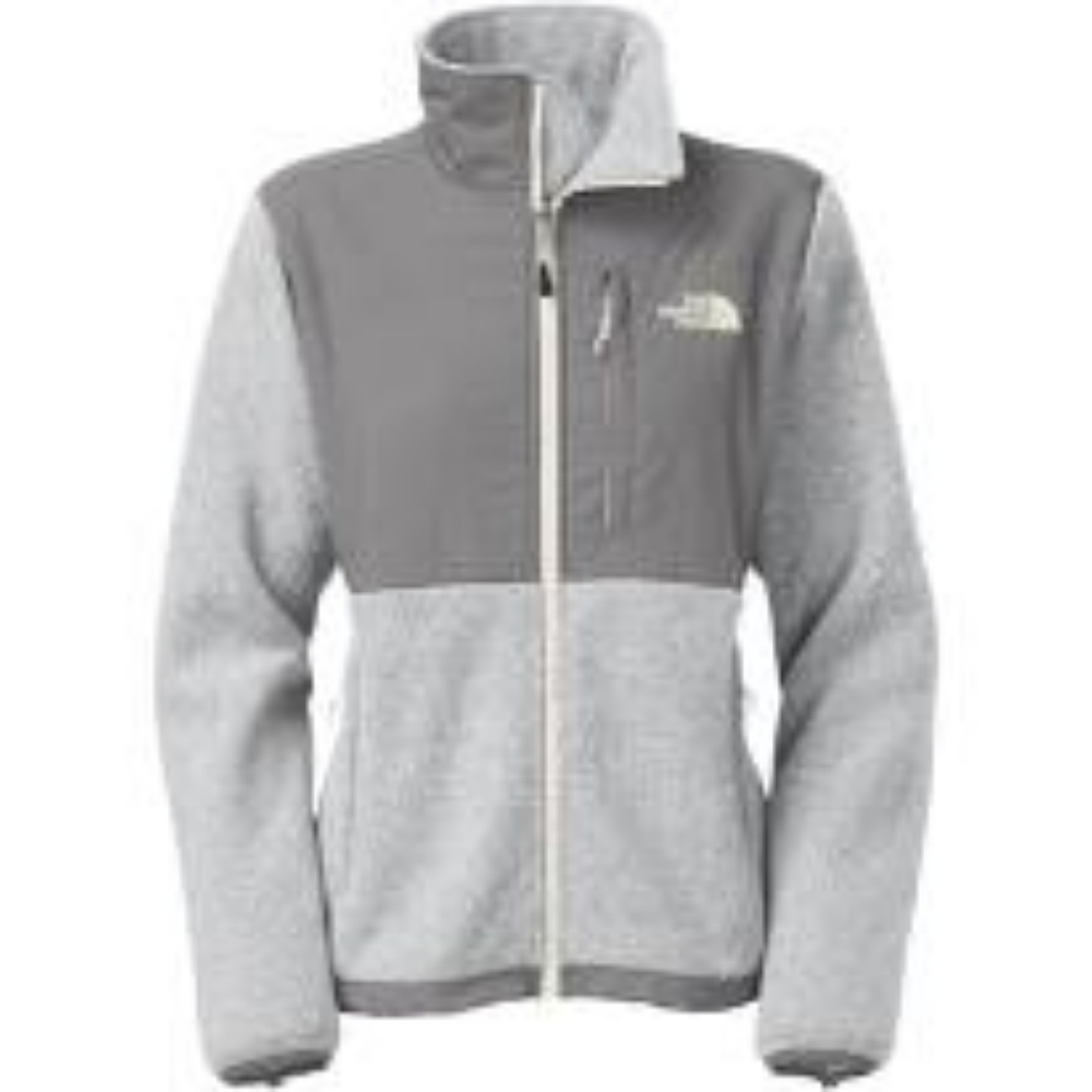 The North Face Gray and Light Gray Jacket